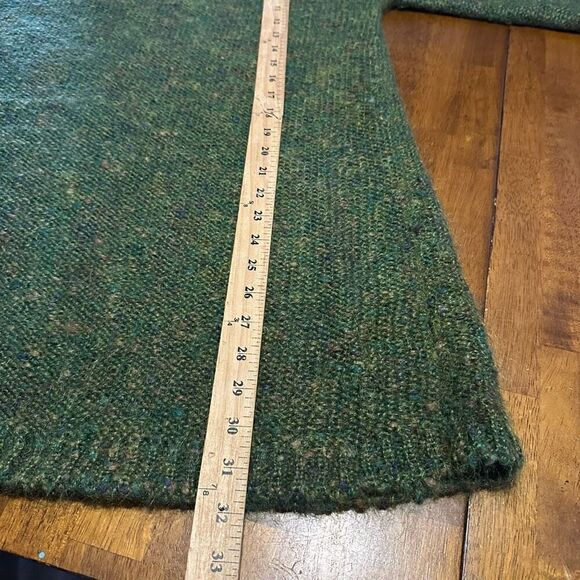 Colette Mordo for Sadimara Green Multicolor Mohair Wool Blend Sweater Dress Sz M - Picture 8 of 8